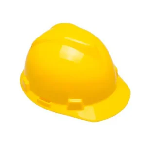 Capacete Aba Frontal Com Jugular B Amarelo V-Gard 311311 - CA 498 - MSA