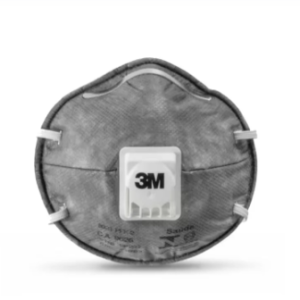 Máscara Respirador Valvulado Concha com Carvão Ativado com 10 Unidades – 3M