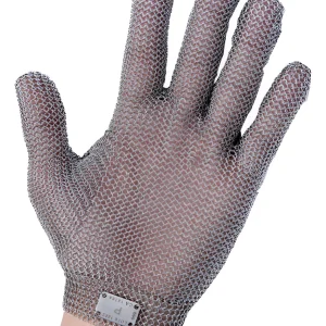 Luva Malha De Aço F55 5 Dedos Chinamex Ca 13764