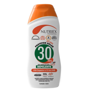Protetor Solar Profissional com Repelente FPS 30 1/3 UVA 120 ml-NUTRIEX-60988